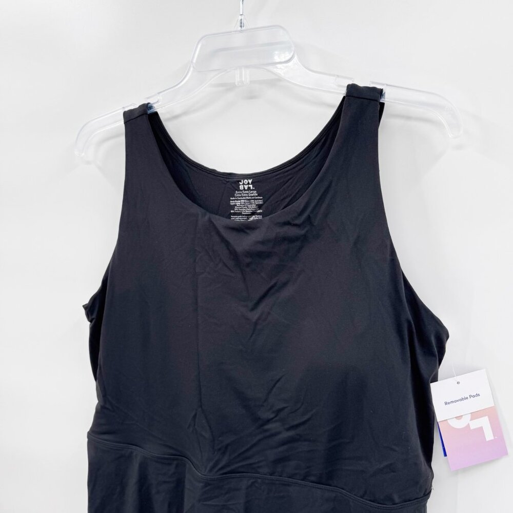 NEW JoyLab Women's Knit Sporty Contrast Active Dress - Black - Size XXL - Picture 6 of 12